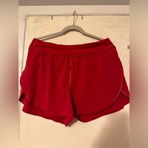 lululemon fast and free shorts